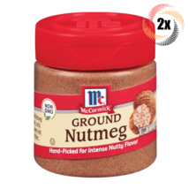 2x Shakers McCormick Ground Nutmeg Seasoning | 1.1oz | Intense Nutty Flavor - £13.97 GBP