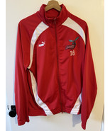 MENS Medium #16 Delaware State Hornets Soccer  Full-zip JACKET NCAA - $40.32 CAD