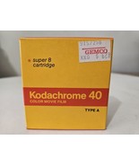 Kodak Kodachrome 40 Color Movie Film Type A Super 8 Cartridge Expired 19... - £13.97 GBP