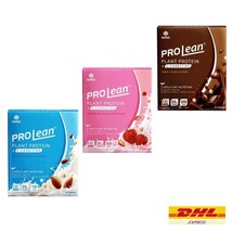 Set 3 MANA Prolean Plant Protein + L-Carnitine Cocoa Vanilla Strawberry ... - £92.31 GBP