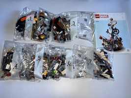 Lego Marvel 76266 Endgame Final Battle Includes Minifigures No Box Unused - £36.39 GBP