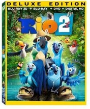 Rio 2 (3D Blu-ray) Dvd, New Free Shipping - £6.71 GBP