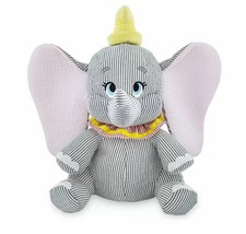 Dumbo Flying Elephant Disney Parks Seersucker Plush Toy Stuffed Animal 15&quot; 2020 - £9.01 GBP