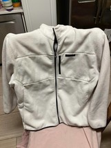 Timberland White Fleece Jacket Size XL - £23.71 GBP