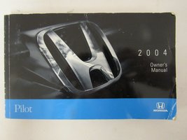 2004 Honda Pilot Owner&#39;s Manual Original [Paperback] Honda - £28.93 GBP