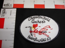 Hunting Patch Archer Bow Cheyenne Field Archers have bow will go - £14.78 GBP