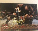Raven 2001 Fleer wrestling WWF Raw Is War Card #19 - £1.56 GBP