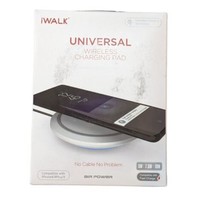 IWALK(R) Wireless Charging Pad W/ Charging cable iOS or Android device O... - £5.87 GBP