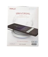 IWALK(R) Wireless Charging Pad W/ Charging cable iOS or Android device O... - £5.84 GBP