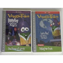 Veggie Tales Lot of 2 DVDs Larry Boy Power of Words Telling the Truth - £23.42 GBP