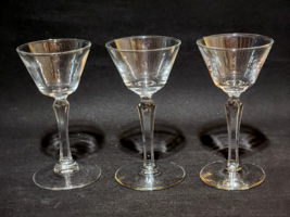 Liqueur Cocktail Glass By LIBBEY GLASS COMPANY, Pattern 3001 - MINT Set ... - $14.83