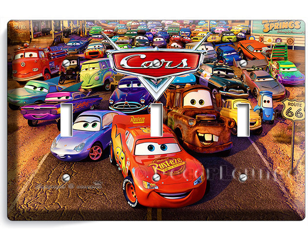 cars 2 lightning mcqueen Matter and all friends of radiator Springs triple light
