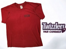 T Shirt Twizzlers YS Candies With Twizzler And Strawberry Fruit Of The L... - £16.91 GBP