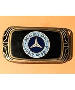 Brass Buckle Mercedes Benz Car  Club America  Logo 1983 NAP Inc No Belt NOS - £36.37 GBP