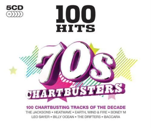 Various Artists : 100 Hits: 70s Chartbusters CD Box Set 5 discs (2016) Pre-Owned - £11.96 GBP