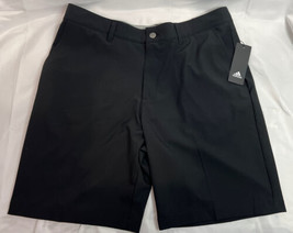 Adidas Ultimate 365 Mens Performance Woven Golf Shorts Size 34 Black Solid - £35.26 GBP