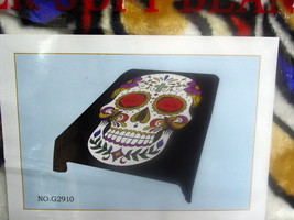 Sugar Skull Day Of The Dead Queen Size Blanket Bedspread - £45.78 GBP