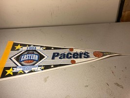 Vintage 1994 Indiana Pacers NBA Eastern Conference Championship Pennant 24 inch - £10.99 GBP