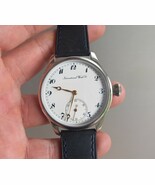 Vintage IWC Schaffhausen C.74 Marriage Watch 1920’s 44mm Steel Case TOP - $2,280.00