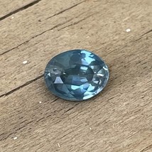 Natural Teal Blue Sapphire | Oval Cut | 6.88x5.33 mm | 1.00Carat | Unheated Sapp - £287.76 GBP