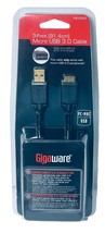 GIGAWARE 3-FOOT 91.4CM MICRO USB 3.0 CABLE for PC/MAC-2602583 - FACTORY ... - $7.58 CAD