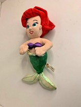 Disneyland Plush Stuffed Animal Toy Little Mermaid Ariel Doll 13.5 in Tall - £7.00 GBP