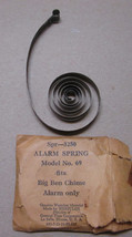 BIG BEN ALARM SPRING Model No 69,  WESTCLOX 3250 - $8.35