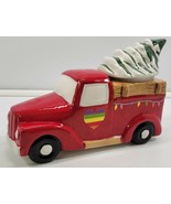 Martha Stewart Cedar &amp; Balsam Christmas Tree Rainbow Heart Pickup Truck ... - £24.10 GBP