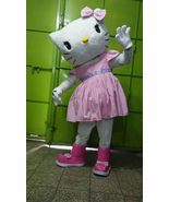 New Hello Kitty Mascot Costume Party Character Birthday Halloween Cospla... - $400.00