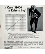1921 St Nicholas Magazine Advertisement Antique Ephemera $8000 To Raise ... - $465.61 MXN