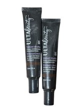 (2) Ulta Beauty DARK NEUTRAL Velvet Matte Full Coverage Liquid Foundation - $374.24 MXN