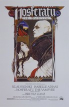 Nosferatu the Vampyre - Klaus Kinski - Movie Poster - Framed Picture 11 x 14 - £25.88 GBP