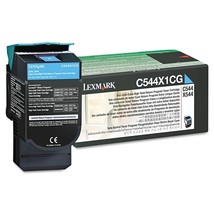 Lexmark C544X1CG Extra High-Yield Toner Cartridge, Cyan - in Retail Pack... - $29.20
