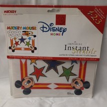 NEW VINTAGE Mickey Mouse Pluto 3 Sheets Wall Decor Imperial Instant STEN... - $14.84