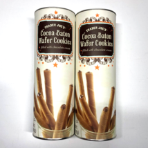 2x Trader Joe&#39;s Cocoa Baton Wafer Cookies Chocolate Cream 5oz Each 05/2024 - £13.32 GBP
