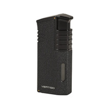 Vertigo Mechanic Triple Torch w/Cigar Punch BLACK CRACKLE - VERT MECHANI... - $29.35