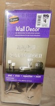 Wall Decor Halloween 15pc 27&quot; x 9 1/2&quot; Self-Adhesive Happy Halloween Sil... - $74.05 MXN