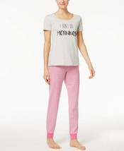allbrand365 designer Womens Pajama Set Color Thin Stripe Size XS - £25.54 GBP