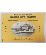 Vintage Souvenir Viewbook of Sault Ste. Marie Black &amp; White Images - $34.45