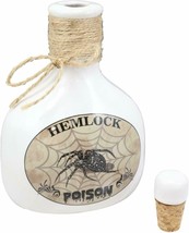 Ebros 5.5&quot;H Ceramic Mad Doctor Small Container with Cork Lid (Hemlock Spider) - £13.57 GBP