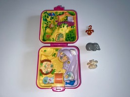 1989 Vintage Bluebird Polly Pocket Wild Zoo World Wildlife Park - NEAR Complete - $39.59