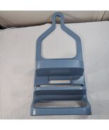 Vintage Rubbermaid Bath Shower Caddy W/ Soap Tray #2820 light dusty blue... - $41.00
