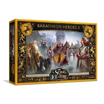 Baratheon Heroes 3 Expansion A Song Of Ice &amp; Fire Miniatures Asoiaf Cmon - £41.75 GBP