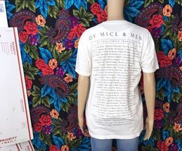 of Mice &amp; Men Shirt Band Tour tShirt FREE SHIPPING - £15.00 GBP
