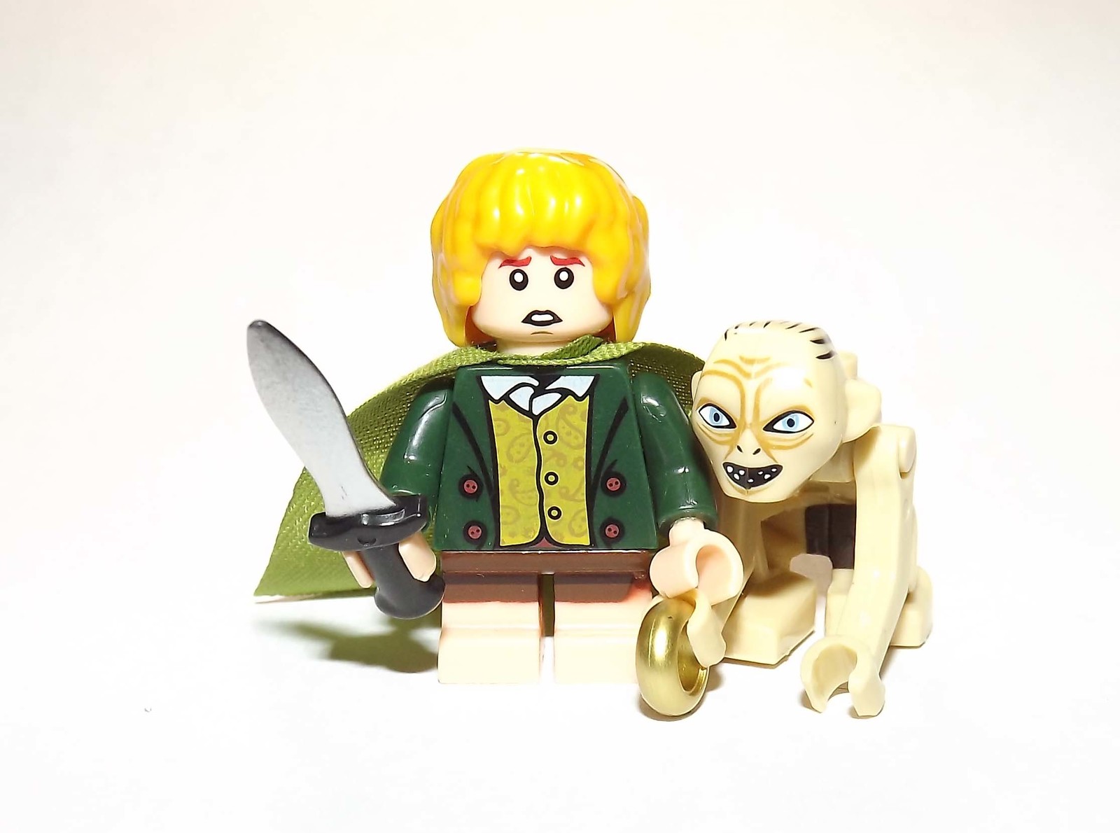 Peregrin With Gollum Lotr Lord Of The Rings Hobbit Custom Minifigures - $8.41