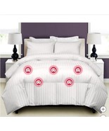 Hotel Grand Goose Down Comforter White Striped Cotton RDS Certified 650 ... - €234,54 EUR+