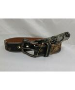 Nocona Leather Belt Womens 28 Waist Camouflage Print Pewter Buckle Mossy... - €13,99 EUR