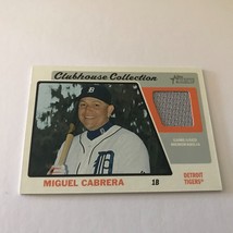 2015 Topps Heritage Detroit Tigers Miguel Cabrera Clubhouse Collection Relic Car - £9.48 GBP