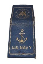 Vintage US Navy Matchbook United States Anchor Logo Emblem Used Maryland Match - £2.38 GBP