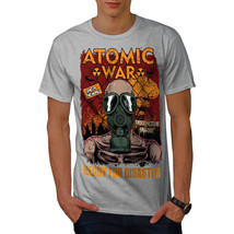 Wellcoda Ready For Disaster Mens T-shirt, Atomic Graphic Design Printed Tee - £14.60 GBP+